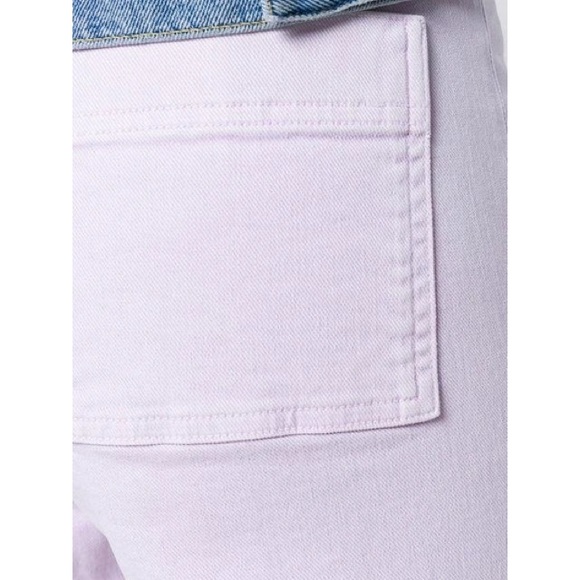 LIKE NEW M.i.h Jeans Caron High-Rise Cropped Wide Leg Pants in Lupin - Picture 8 of 15